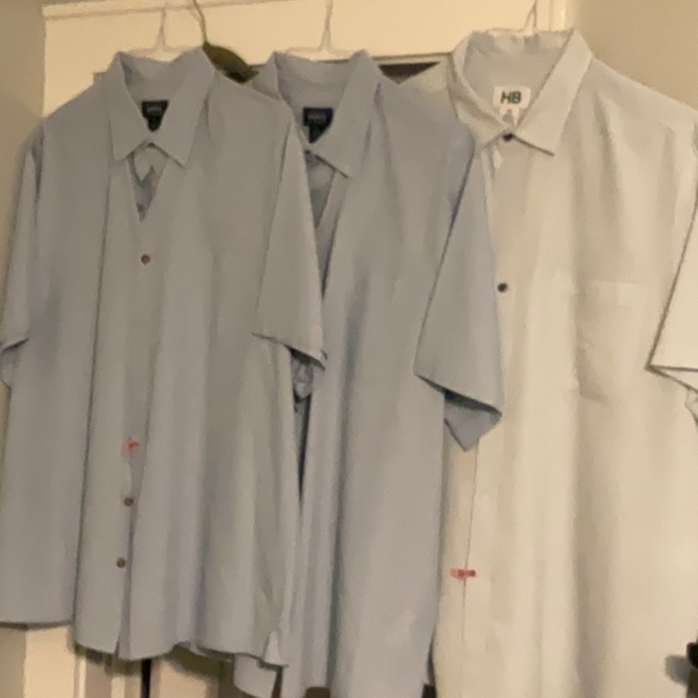 3 Button Downs- short sleeve